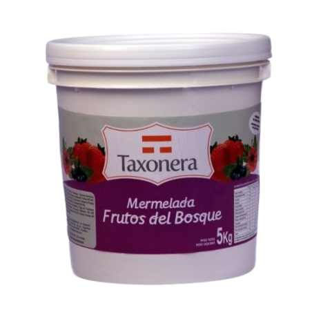 MERMELADA FRUTOS DEL BOSQUE TAXONERA X 5 KG