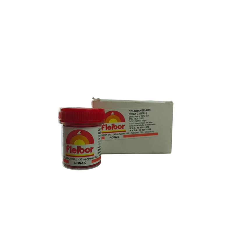 Colorante En Pasta Rosa C Fleibor X 15 G