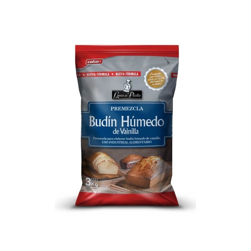 Premezcla Budin Humedo Vainilla X 3 Kg