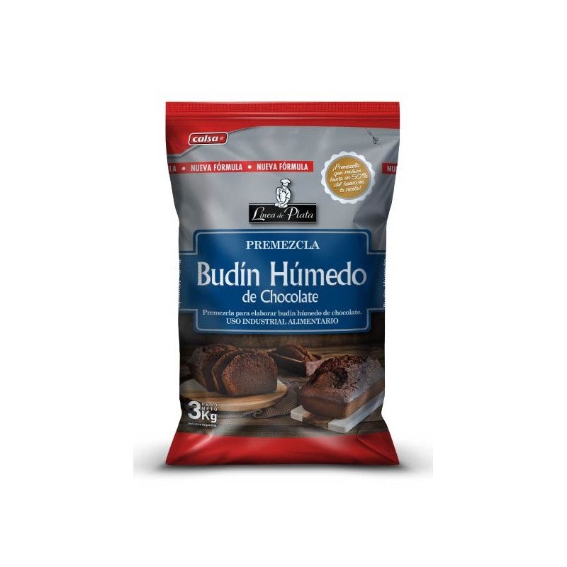 Premezcla Budin Humedo Chocolate X 3 Kg