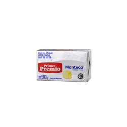 Manteca Primer Premio X 500 G
