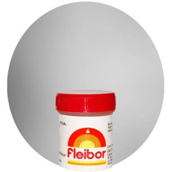 Colorante En Polvo Fleibor Plateado X 4 G