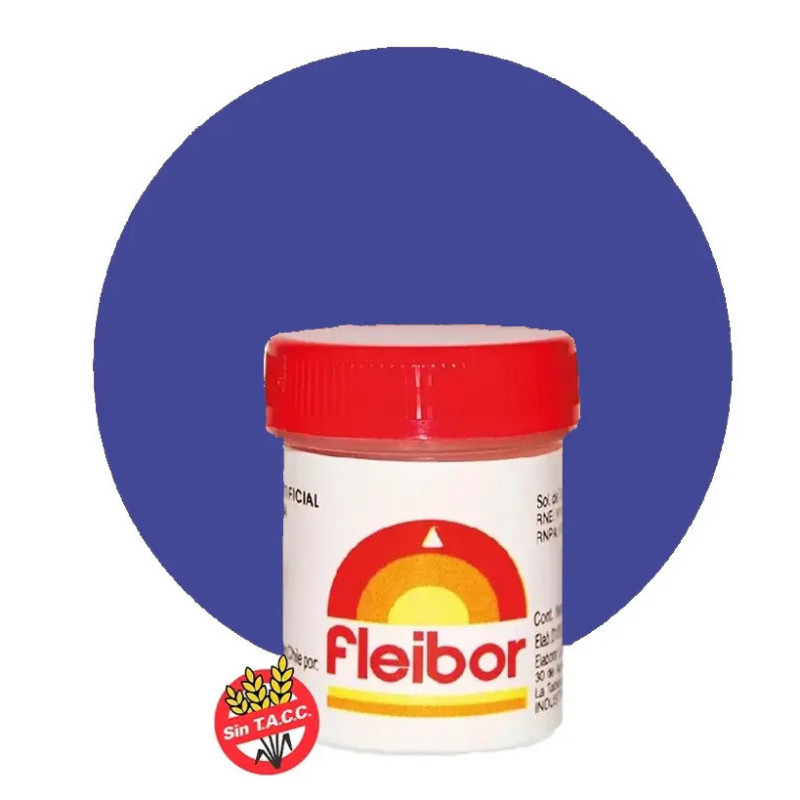 Colorante En Pasta Azul F Fleibor X 15 G