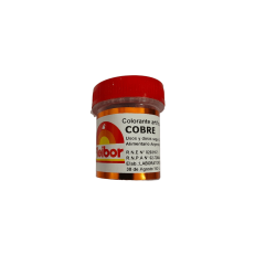 Colorante En Polvo Fleibor Cobre X 4 G