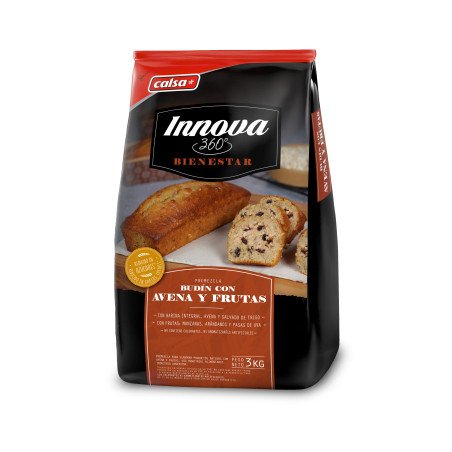 Premezcla Budin Con Avena Frutas X 3 Kg