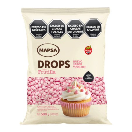 Drops Frutilla Mapsa X 500 G